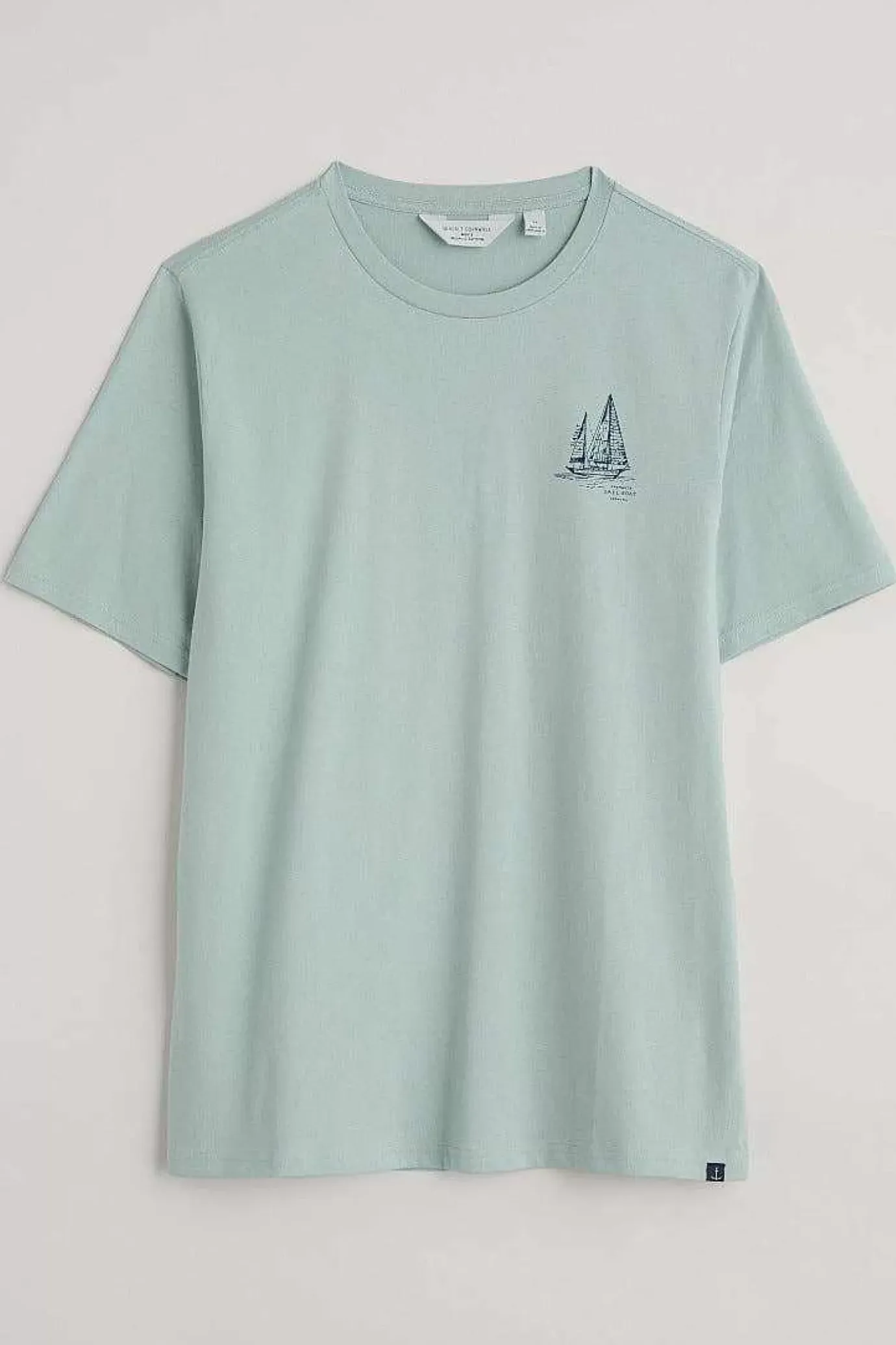 Seasalt Cornwall Men's Loggerhead Organic Cotton T-Shirt<Men Tops & T-Shirts