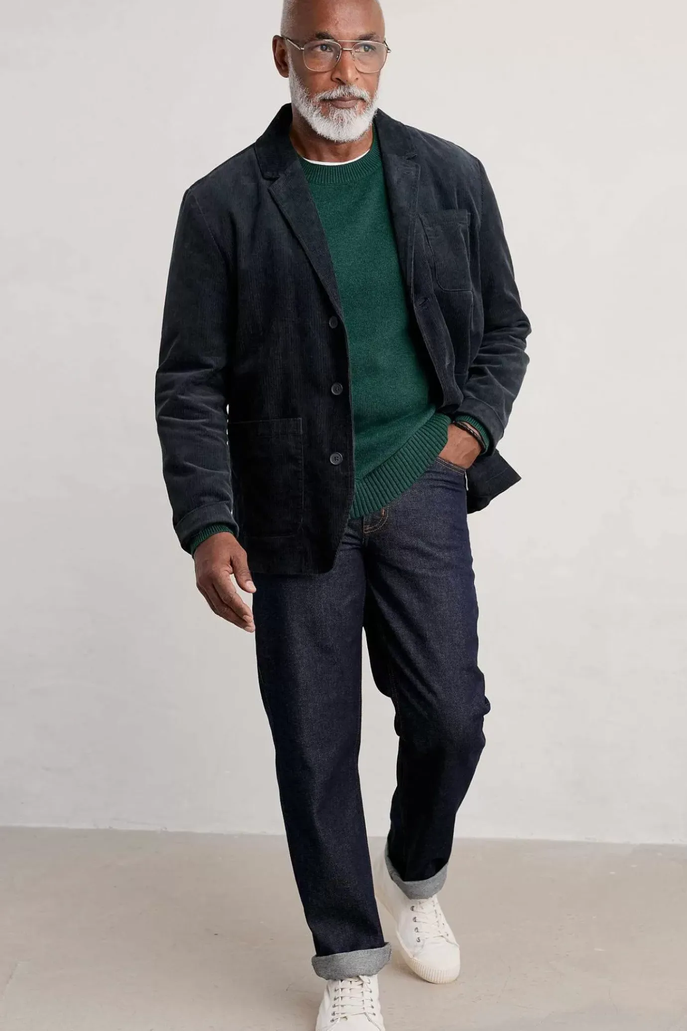 Seasalt Cornwall Men's Plantsman Cord Blazer<Men Coats & Jackets