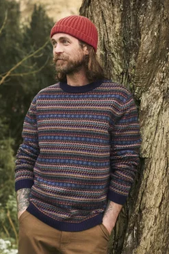 Seasalt Cornwall Men's Polventon Fair Isle Jumper<Men Knitwear