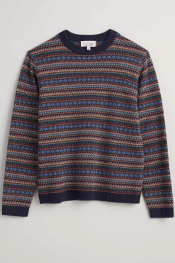 Seasalt Cornwall Men's Polventon Fair Isle Jumper<Men Knitwear