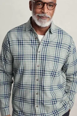 Seasalt Cornwall Men's Rivalen Organic Cotton Shirt<Men Shirts