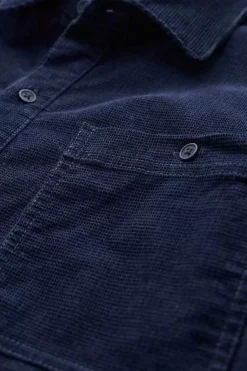 Seasalt Cornwall Men's Ropemaker Waffle Cord Overshirt<Men Shirts