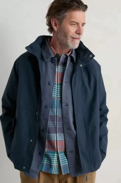 Seasalt Cornwall Men's Sea Edge Waterproof Coat<Men Coats & Jackets