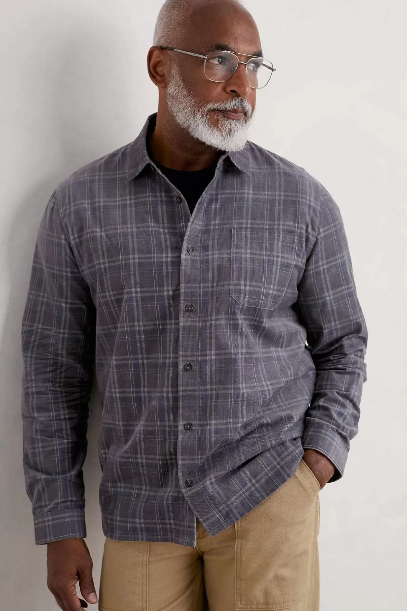 Seasalt Cornwall Men's Shoreman Cord Shirt<Men Tops & T-Shirts