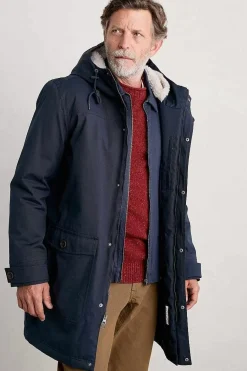 Seasalt Cornwall Men's Tidesman Waterproof Coat<Men Coats & Jackets