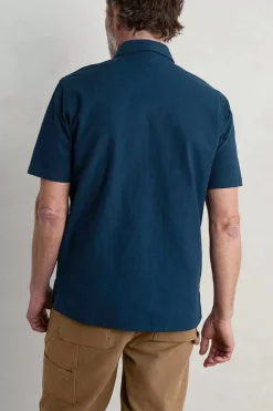 Seasalt Cornwall Men's Trewavas Short Sleeve Shirt (Gots)<Men Tops & T-Shirts