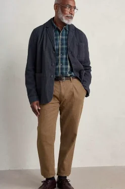 Seasalt Cornwall Men's Tristan Organic Cotton Shirt<Men Tops & T-Shirts