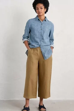 Seasalt Cornwall Merrivale Linen Culottes<Women Trousers & Shorts