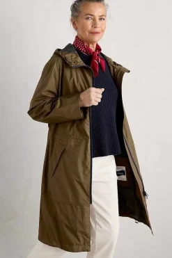Seasalt Cornwall Mistborne Waterproof Coat<Women Coats & Jackets