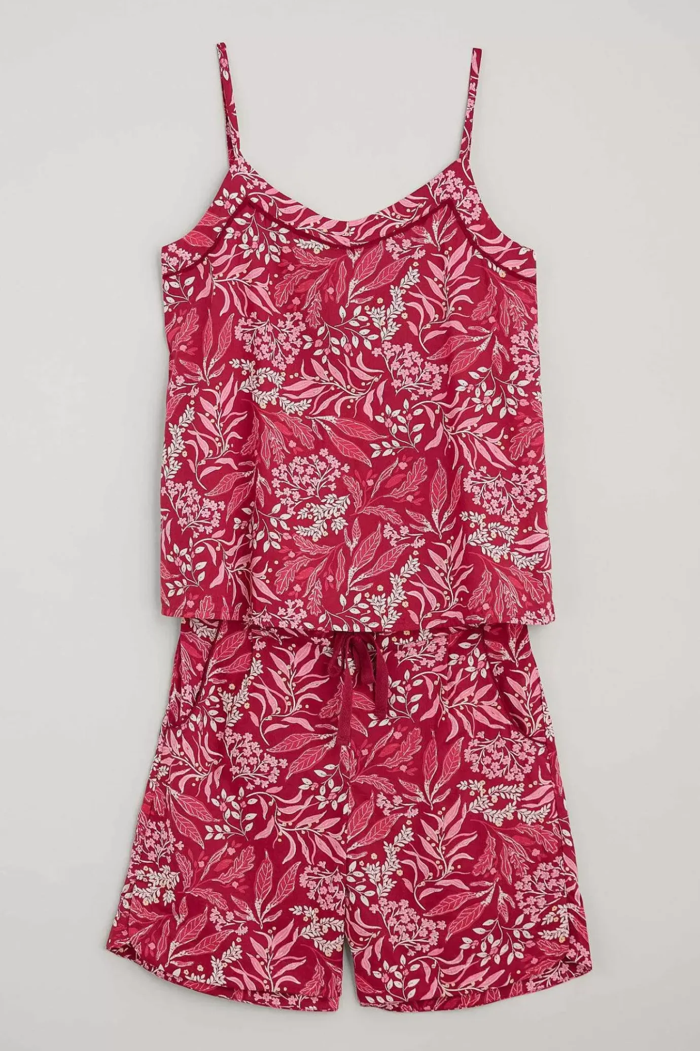 Seasalt Cornwall Moonflower Vest Top Pyjama Set<Women Nightwear