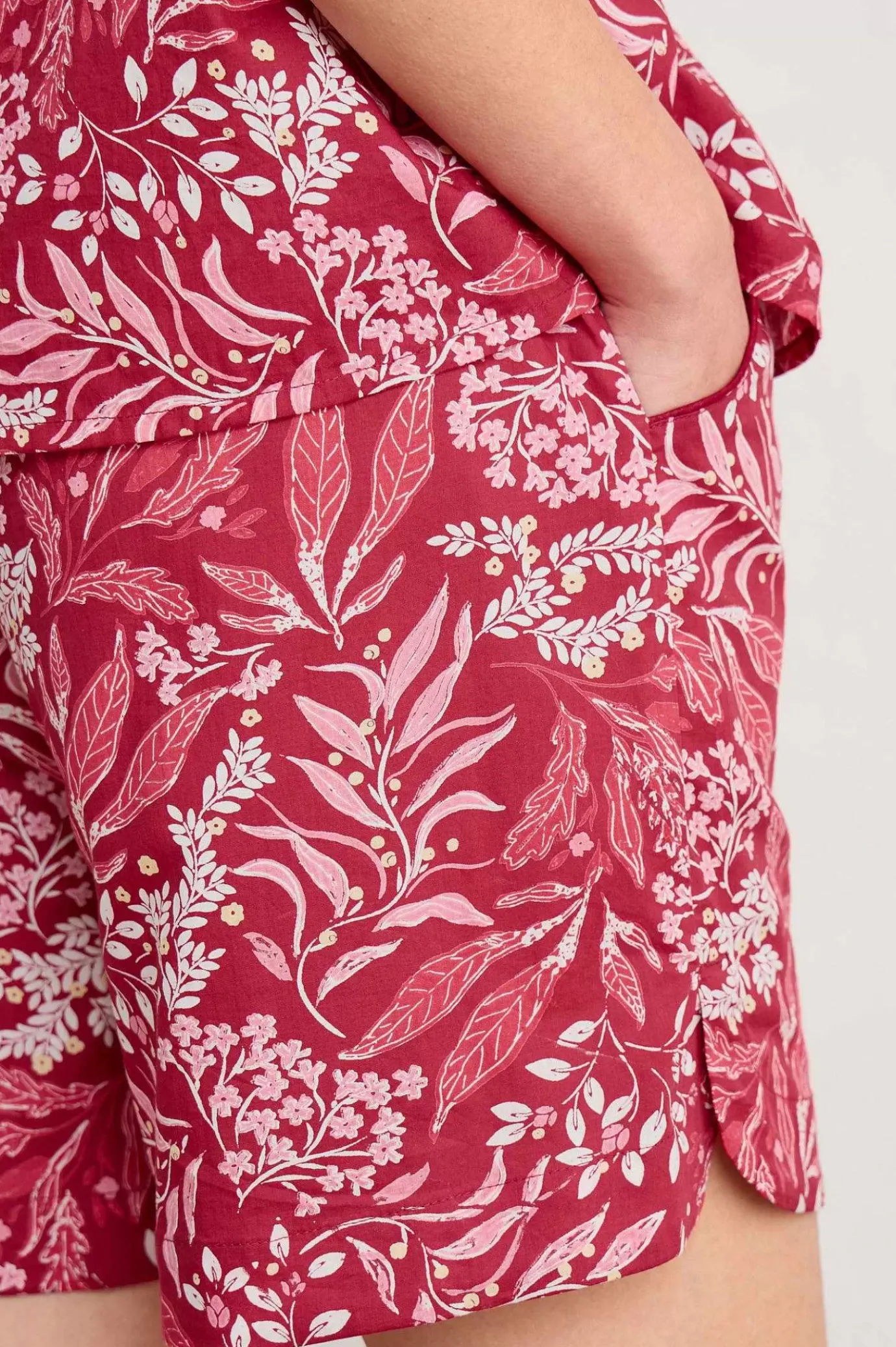 Seasalt Cornwall Moonflower Vest Top Pyjama Set<Women Nightwear