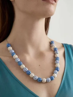 Seasalt Cornwall Moorland Haze Bead Necklace<Women Jewellery