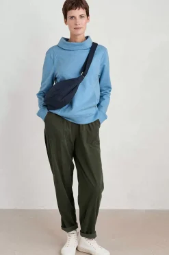 Seasalt Cornwall Moss Path Organic Cotton Sweatshirt<Women Tops