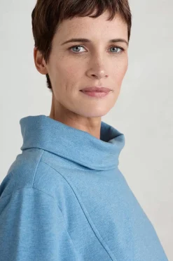 Seasalt Cornwall Moss Path Organic Cotton Sweatshirt<Women Tops