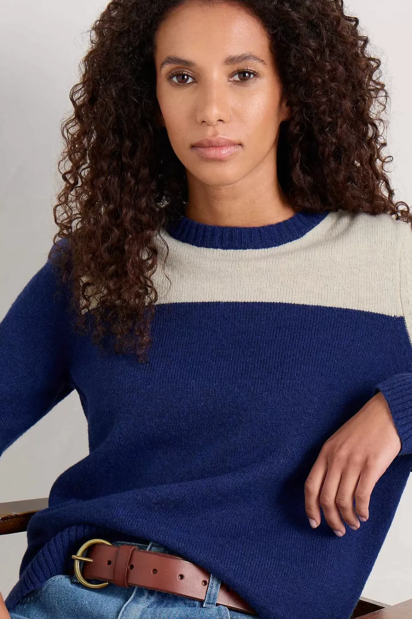 Seasalt Cornwall Nectan Lambswool Jumper<Women Knitwear