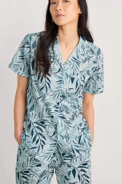 Seasalt Cornwall Nesting Bird Short Sleeve Pyjamas<Women Nightwear