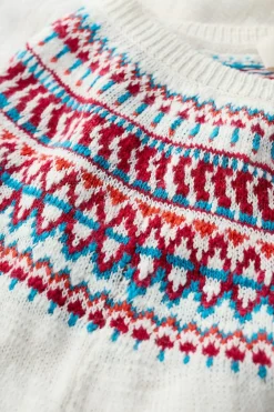 Seasalt Cornwall Penvoose Fair Isle Cardigan<Women Knitwear