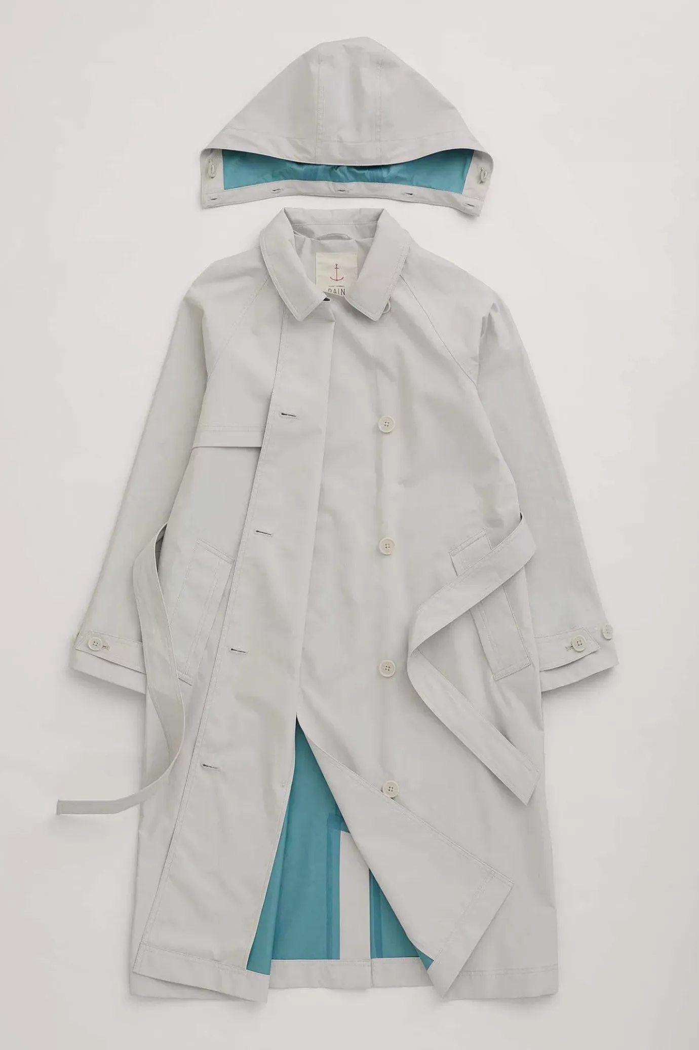 Seasalt Cornwall Penweathers Waterproof Trench Coat<Women Coats & Jackets