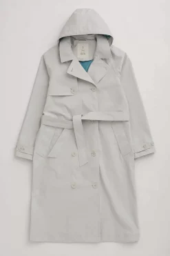 Seasalt Cornwall Penweathers Waterproof Trench Coat<Women Coats & Jackets