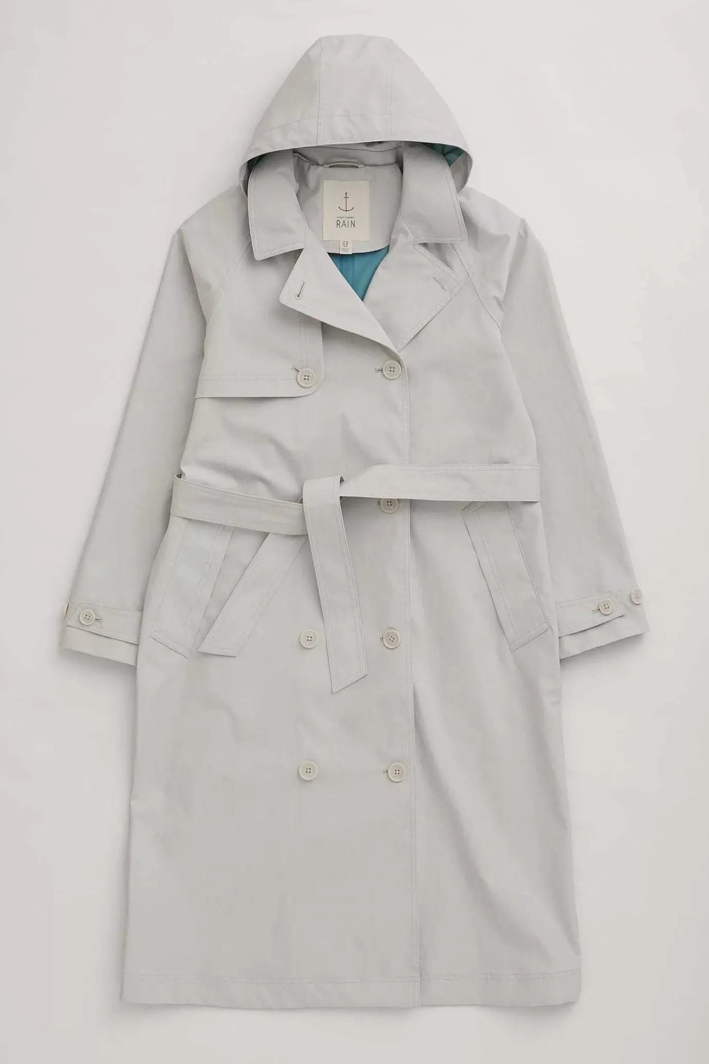 Seasalt Cornwall Penweathers Waterproof Trench Coat<Women Coats & Jackets