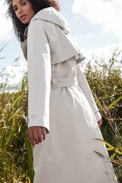Seasalt Cornwall Penweathers Waterproof Trench Coat<Women Coats & Jackets