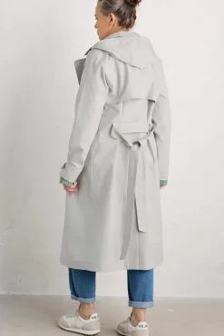 Seasalt Cornwall Penweathers Waterproof Trench Coat<Women Coats & Jackets