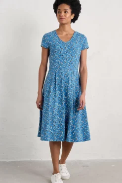 Seasalt Cornwall Pier View Jersey Dress<Women Dresses