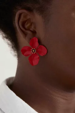 Seasalt Cornwall Pollinator Flower Stud Earrings<Women Jewellery