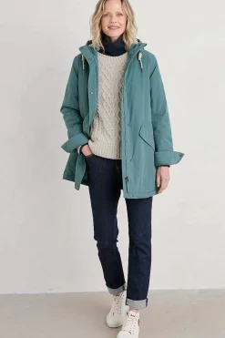 Seasalt Cornwall River Sea Waterproof Coat<Women Coats & Jackets