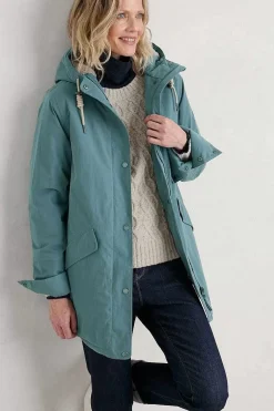 Seasalt Cornwall River Sea Waterproof Coat<Women Coats & Jackets