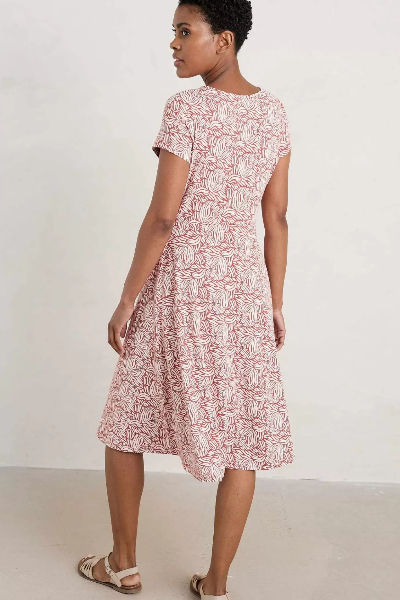 Seasalt Cornwall Riviera Fit-And-Flare Jersey Dress<Women Dresses