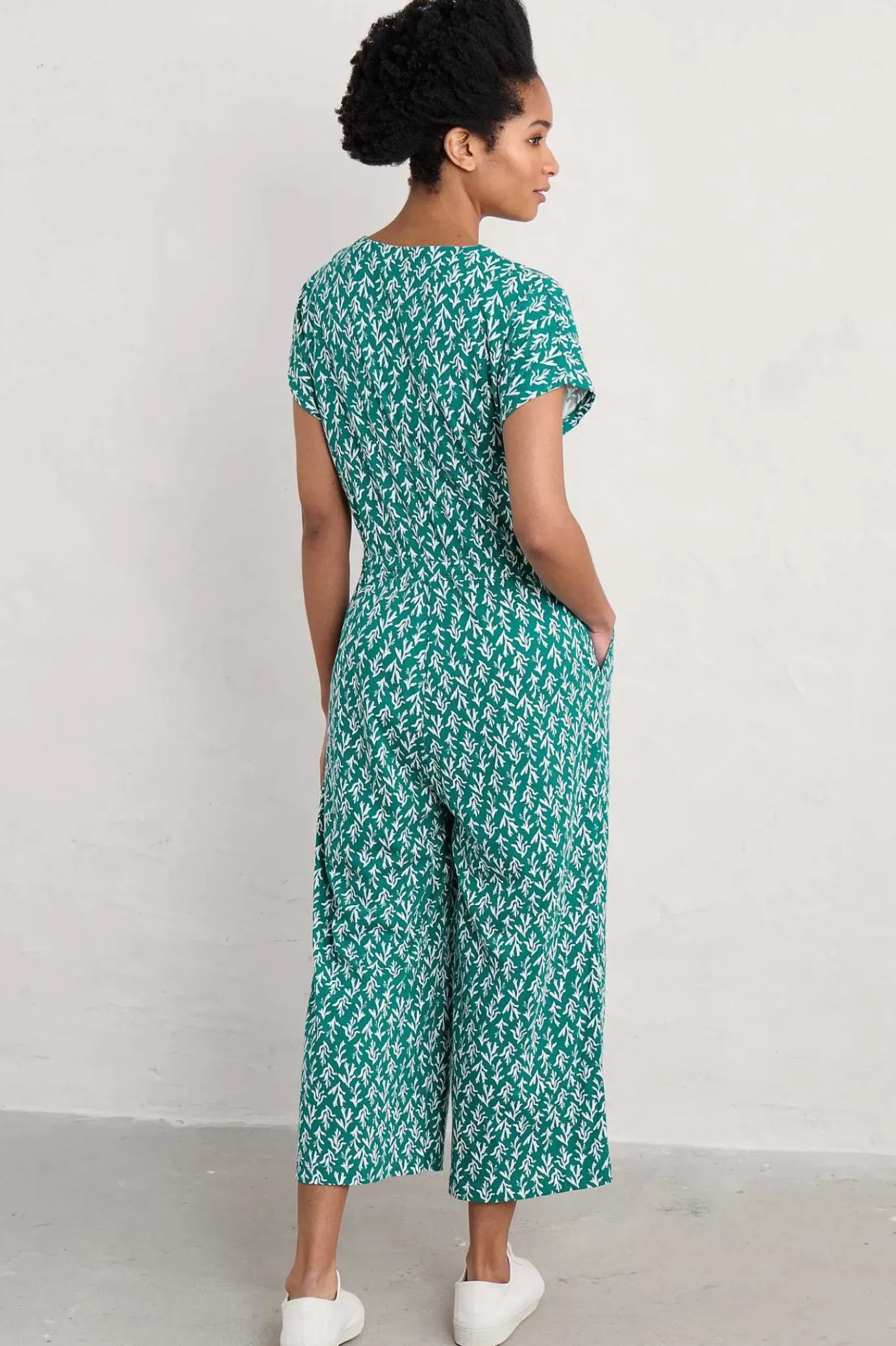 Seasalt Cornwall Rose Trellis Wide Leg Jumpsuit<Women Dresses