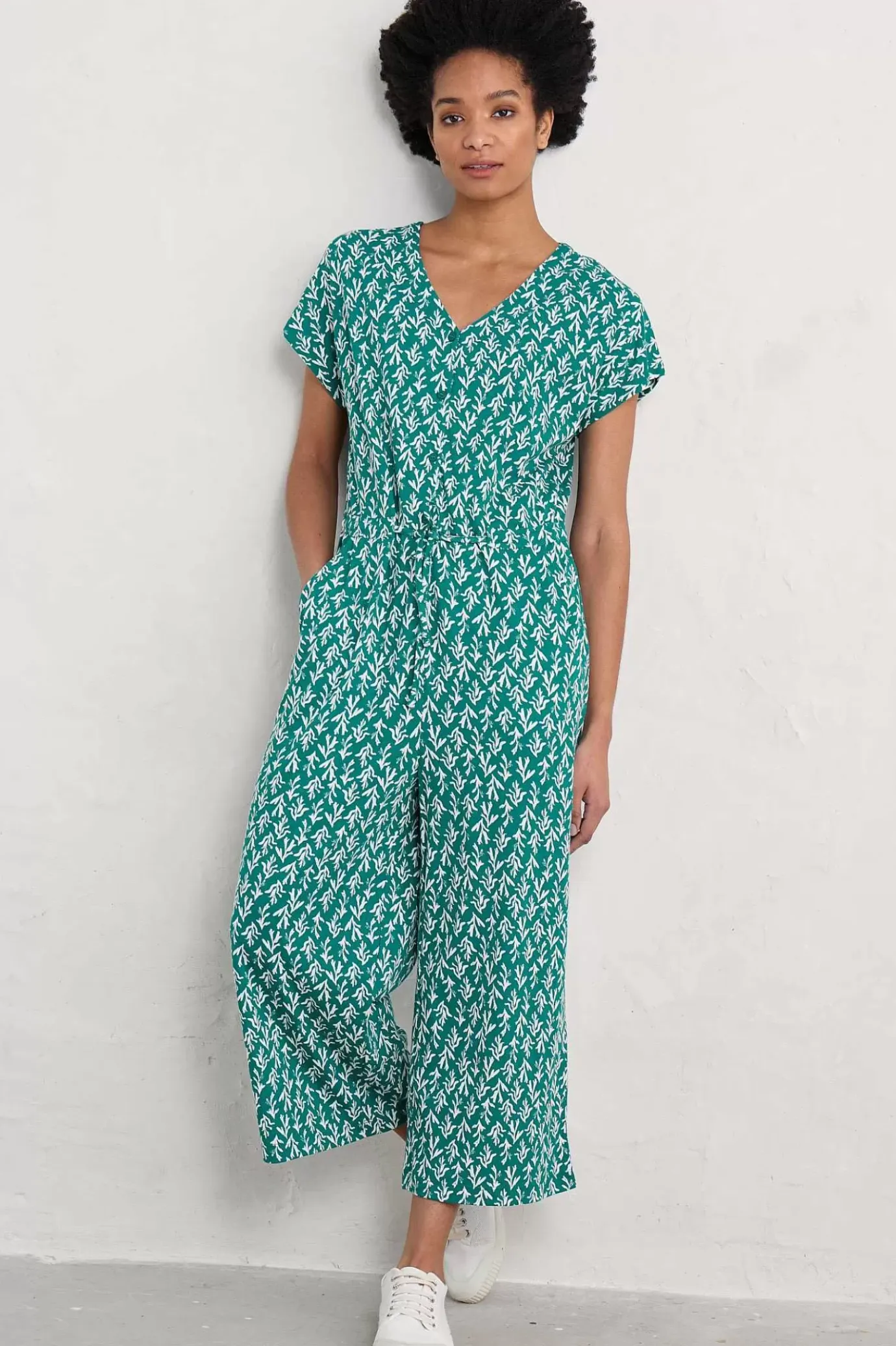 Seasalt Cornwall Rose Trellis Wide Leg Jumpsuit<Women Dresses