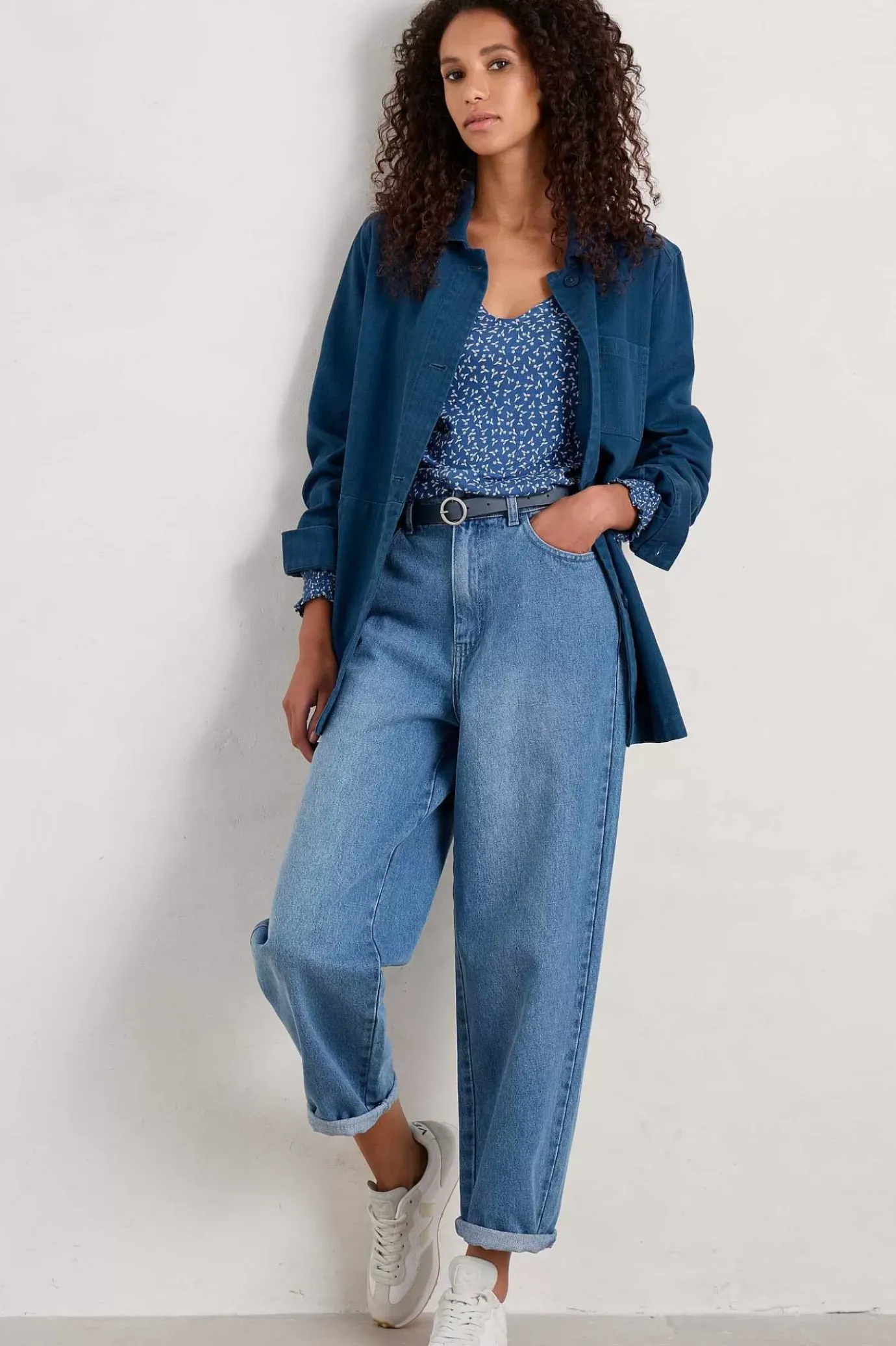 Seasalt Cornwall Rosehip Jersey V-Neck Top<Women Tops