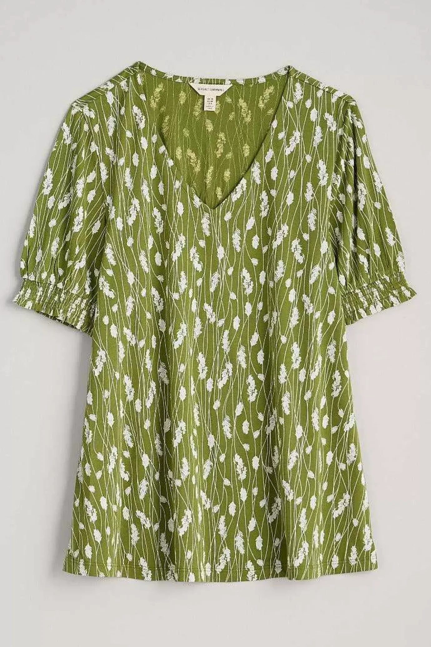 Seasalt Cornwall Rosehip V-Neck Jersey Top<Women Tops