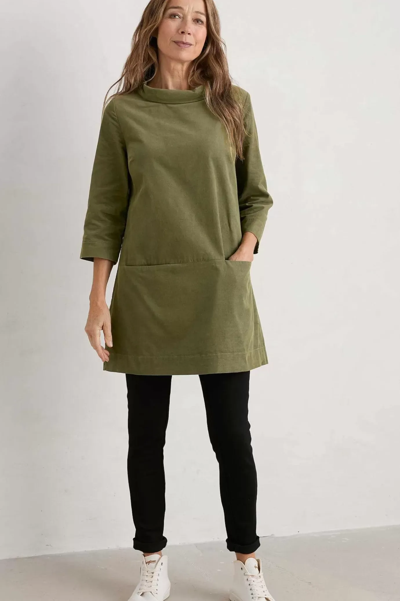 Seasalt Cornwall Sail By The Stars Needlecord Tunic<Women Tunics