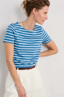 Seasalt Cornwall Sailor T-Shirt (Gots)<Women Tops