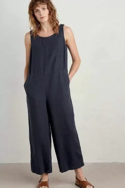 Seasalt Cornwall Salt Air Linen Jumpsuit<Women Trousers & Shorts