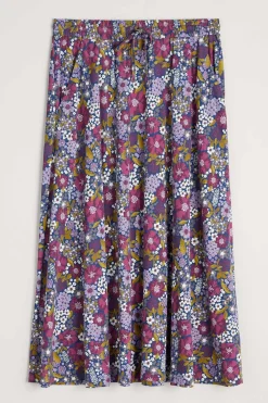 Seasalt Cornwall Script Editor Midi Skirt<Women Skirts