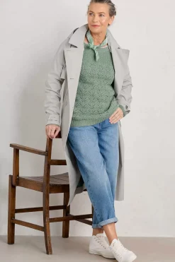 Seasalt Cornwall Sea Bird Organic Cotton Jumper<Women Knitwear