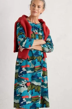 Seasalt Cornwall Sea Call A-Line Dress<Women Dresses