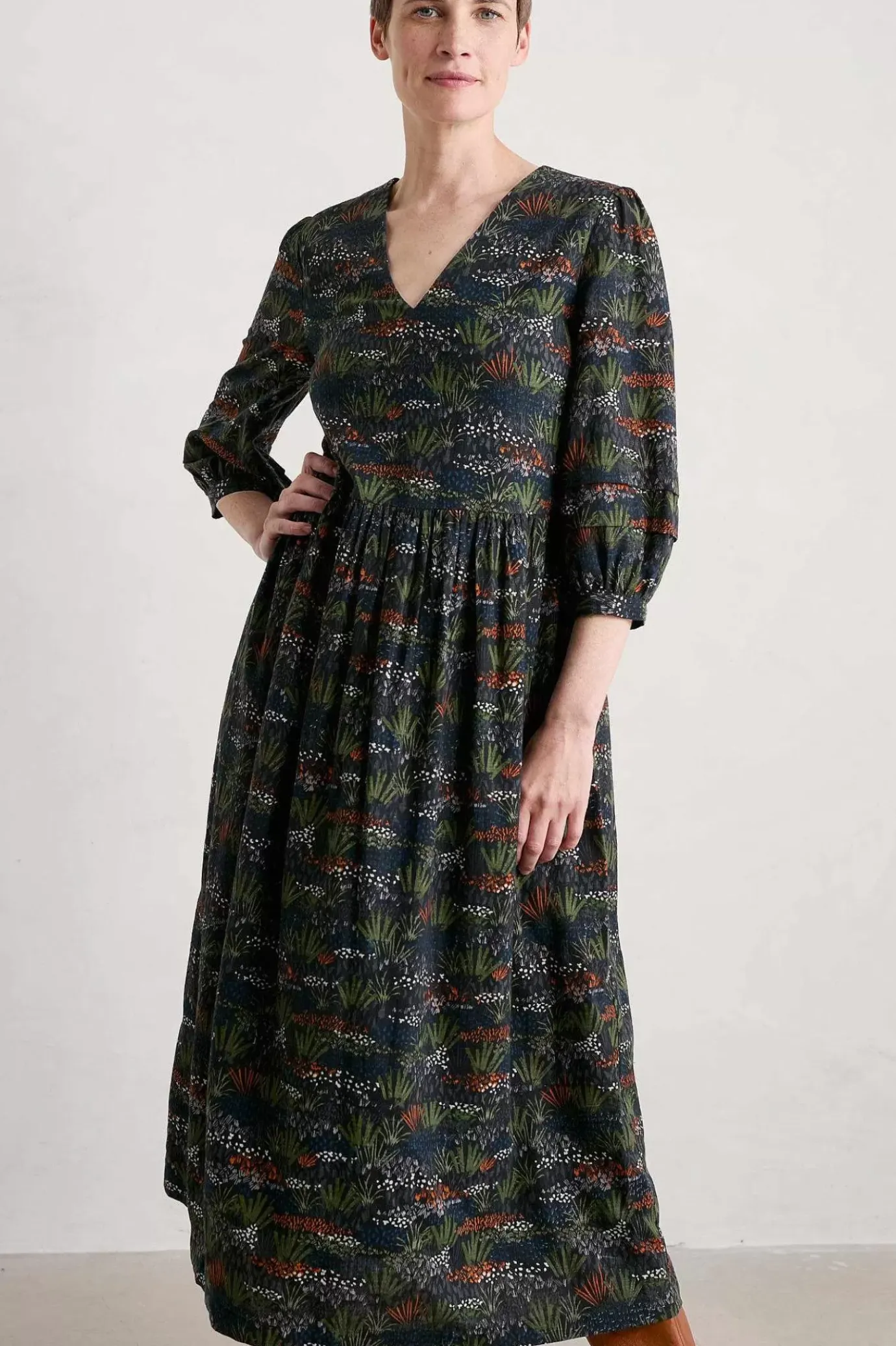 Seasalt Cornwall Sea Line Midi Dress<Women Dresses