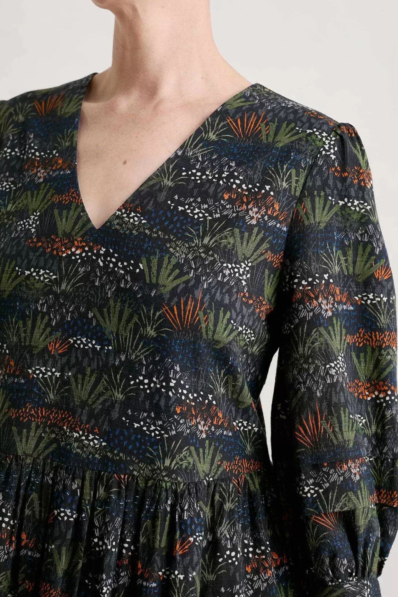 Seasalt Cornwall Sea Line Midi Dress<Women Dresses