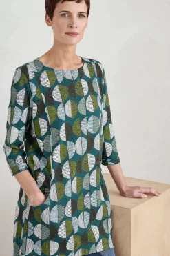 Seasalt Cornwall Shore Foraging Printed Tunic (Gots)<Women Tunics