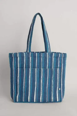 Seasalt Cornwall Singing Water Quilted Tote Bag<Women Bags