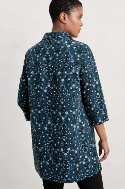 Seasalt Cornwall Sky Sketch Needlecord Tunic<Women Tunics