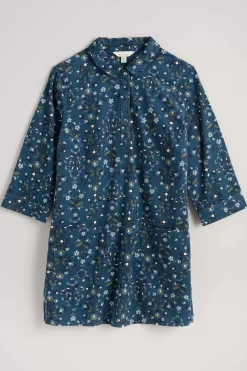 Seasalt Cornwall Sky Sketch Needlecord Tunic<Women Tunics