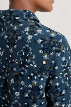 Seasalt Cornwall Sky Sketch Needlecord Tunic<Women Tunics