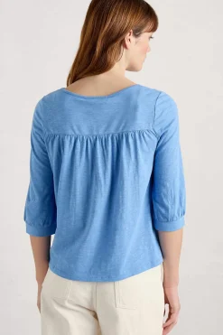 Seasalt Cornwall Stenalees Gathered Top<Women Tops