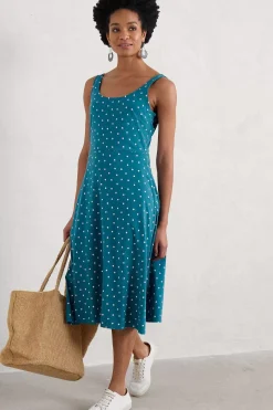 Seasalt Cornwall Sun Gleam Jersey Midi Dress<Women Dresses